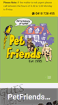 Mobile Screenshot of petfriends.net.au